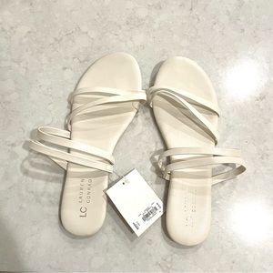 Lauren Conrad strappy sandals size 9